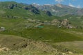 Jek village in Caucasus mountains, Azerbaij Royalty Free Stock Photo