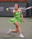 Jelena Jankovic at the 2010 BNP Paribas Open Royalty Free Stock Photo