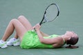 Jelena Jankovic at the 2010 BNP Paribas Open Royalty Free Stock Photo