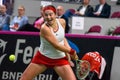 Jelena Ostapenko, during FEDCUP BNP Paribas, The World Cup of Tennis World Group Play-off game between Latvia and team Germany