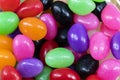 Jelly bean multi color background fun snack food beans Royalty Free Stock Photo