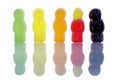 Jelly Bean Wierdo Royalty Free Stock Photo