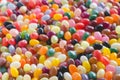 Jelly beans candy background Royalty Free Stock Photo