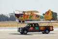 Jelly Belly Plane on Truck