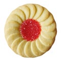 Jelly filled cookie Royalty Free Stock Photo