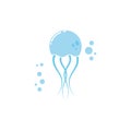 jelly fish icon vector illustration design