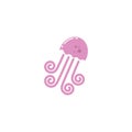 jelly fish icon vector illustration design