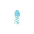 jelly fish icon vector illustration design