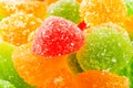 Jelly sugar candies Royalty Free Stock Photo