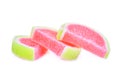 Jelly sweet, flavor fruit or candy dessert colorful with sugar