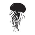 jellyfish silhouette