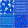 Jellyfish,starfish and Waves