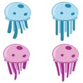 Jellyfishes Royalty Free Stock Photo