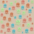 Jellyfishes pattern