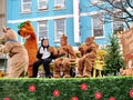 The JellyStone Park float in the Toronto`s 106th annual Santa Claus Parade