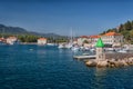 Jelsa port in Hvar island Croatia Royalty Free Stock Photo