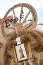 Jelsi, Molise/Italy -07/26/2015- The Wheat Festival, a propitiatory and thanksgiving event to Santa Anna