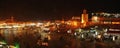 Jemaa el Fna square in Marrakech at night. Royalty Free Stock Photo