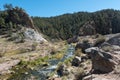 Jemez River in the Jemez Mountains, New Mexico Royalty Free Stock Photo