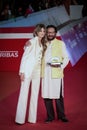 Jemima Khan and Shekhar Kapur Royalty Free Stock Photo