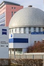 Jena, Germany - January 12, 2020: Zeiss headquarters in Jena. Carl Zeiss is a german firm specialized in optical instruments,