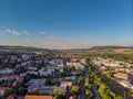 Jena Nord with a view towards Jena ZwÃÂ¤tzen