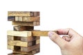 Jenga Royalty Free Stock Photo