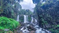 Jenggala waterfall Royalty Free Stock Photo