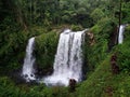 Jenggala Waterfalls Royalty Free Stock Photo