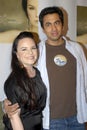 Jenna Von Oy and Kal Penn Royalty Free Stock Photo