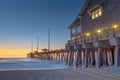 Jennette\'s Pier in Nags Head, North Carolina, USA Royalty Free Stock Photo