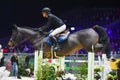 Geneva, Switzerland, December 10, 2022 : The 61st edition of the Geneva International Horse Show (CHI) at Palexpo