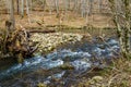 Jennings Creek in Botetourt County, Virginia, USA Royalty Free Stock Photo