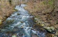Jennings Creek in the Blue Ridge Mountains of Virginia, USA Royalty Free Stock Photo