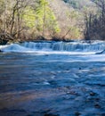 Jennings Creek Waterfall in the Blue Ridge Mountains Royalty Free Stock Photo