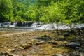 Jennings Creek Waterfalls, Botetourt County, Virginia, USA Royalty Free Stock Photo