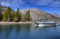 Jenny lake Royalty Free Stock Photo