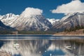 Jenny lake at Grand Teton National Park Royalty Free Stock Photo