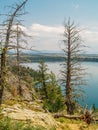 Jenny Lake in Grand Teton National Park Royalty Free Stock Photo