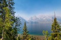 Jenny Lake in Grand Tetons Royalty Free Stock Photo