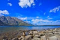 Jenny Lake, many hiking trails, scenic boat rides. Tranquil lake reflections