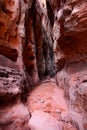 Jenny& x27;s slot canyon in Snow Canyon State Park in Utah Royalty Free Stock Photo