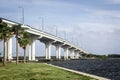 Jensen Beach Bridge Royalty Free Stock Photo