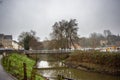 Jenson button bridge in winter