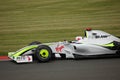 Jenson Button at the British Grand Prix Royalty Free Stock Photo