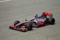 Jenson Button at the Malaysian formula 1 race