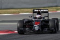 JENSON BUTTON (McLAREN HONDA) - F1 TEST Royalty Free Stock Photo