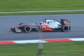 Jenson Button McLaren-Mercedes Royalty Free Stock Photo