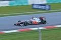 Jenson Button McLaren-Mercedes Royalty Free Stock Photo