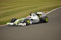 Jenson Button Practice Silverstone F1 2009 Royalty Free Stock Photo